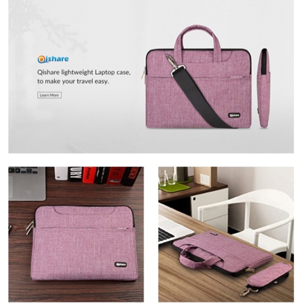 Qishare “11.6-12” Tablet / Laptop Briefcase